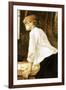 The Laundress-Henri de Toulouse-Lautrec-Framed Art Print