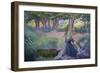 The Laundress-Henri Edmond Cross-Framed Giclee Print