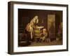 The Laundress-Jean-Baptiste Simeon Chardin-Framed Giclee Print