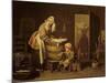 The Laundress-Jean-Baptiste Simeon Chardin-Mounted Giclee Print