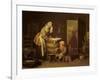 The Laundress-Jean-Baptiste Simeon Chardin-Framed Giclee Print