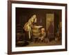 The Laundress-Jean-Baptiste Simeon Chardin-Framed Giclee Print