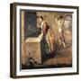 The Laundress-Giacomo Ceruti-Framed Giclee Print