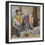 The Laundresses, 1884-86-Edgar Degas-Framed Giclee Print