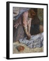 The Laundresses, c.1884-Edgar Degas-Framed Giclee Print