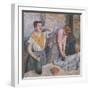 The Laundresses, circa 1884-Edgar Degas-Framed Giclee Print