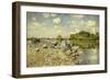 The Laundry; La Lavandaie, 1874-Giovanni Boldini-Framed Giclee Print