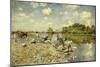 The Laundry; La Lavandaie, 1874-Giovanni Boldini-Mounted Giclee Print