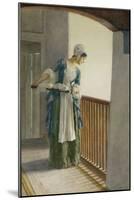 The Laundry Maid, c.1920-William Henry Margetson-Mounted Giclee Print