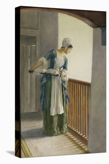 The Laundry Maid, c.1920-William Henry Margetson-Stretched Canvas