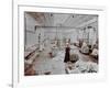 The Laundry Room, Long Grove Hospital, Surrey, 1910-null-Framed Photographic Print