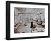 The Laundry Room, Long Grove Hospital, Surrey, 1910-null-Framed Photographic Print