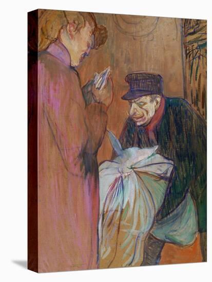 The Laundryman of the House, 1894-Henri de Toulouse-Lautrec-Stretched Canvas