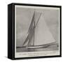 The Laurea, Winner of the Coupe De France Races in the Solent Against the French Yacht Anna-null-Framed Stretched Canvas