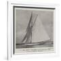 The Laurea, Winner of the Coupe De France Races in the Solent Against the French Yacht Anna-null-Framed Giclee Print