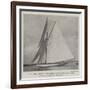 The Laurea, Winner of the Coupe De France Races in the Solent Against the French Yacht Anna-null-Framed Giclee Print