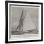 The Laurea, Winner of the Coupe De France Races in the Solent Against the French Yacht Anna-null-Framed Giclee Print