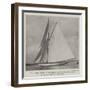 The Laurea, Winner of the Coupe De France Races in the Solent Against the French Yacht Anna-null-Framed Giclee Print