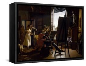 The Laurel-Nathaniel Hone-Framed Stretched Canvas