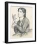 The Laurel-Dante Gabriel Rossetti-Framed Giclee Print