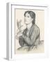 The Laurel-Dante Gabriel Rossetti-Framed Giclee Print