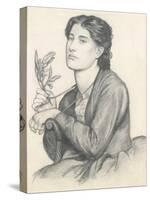 The Laurel-Dante Gabriel Rossetti-Stretched Canvas