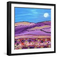 The Lavendar Fields-Caroline Duncan-Framed Giclee Print