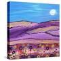 The Lavendar Fields-Caroline Duncan-Stretched Canvas