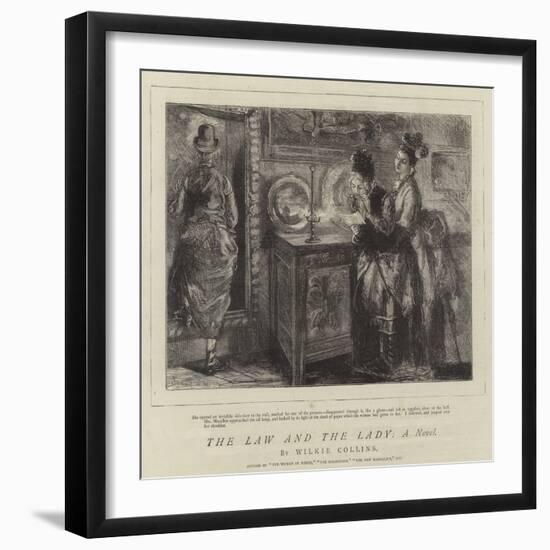 The Law and the Lady, a Novel-Sydney Prior Hall-Framed Giclee Print