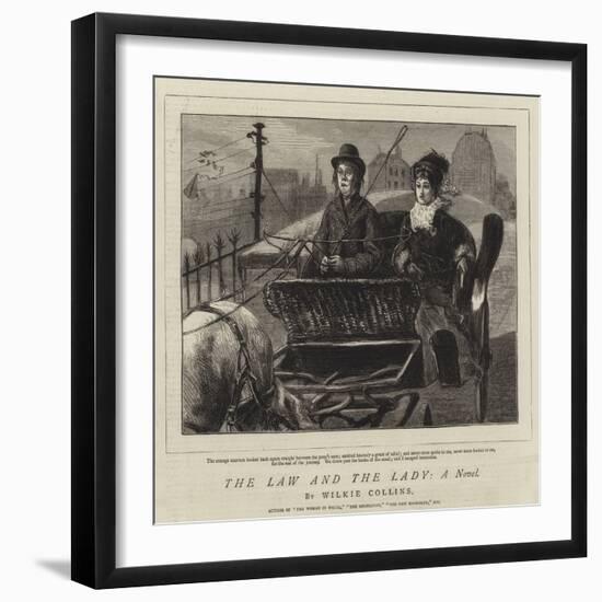 The Law and the Lady, a Novel-Sydney Prior Hall-Framed Giclee Print