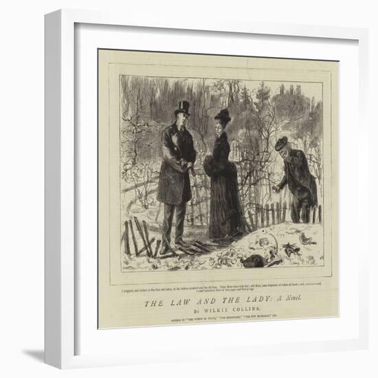 The Law and the Lady, a Novel-Sydney Prior Hall-Framed Giclee Print