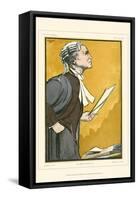 The Law Journal I-Kapp-Framed Stretched Canvas
