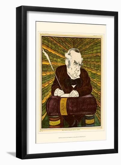 The Law Journal V-Kapp-Framed Art Print