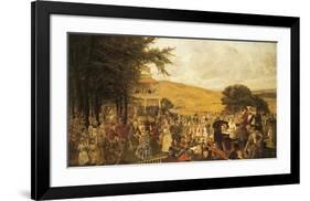 The Lawn at Goodwood, 1886-Thomas Walter Wilson-Framed Premium Giclee Print