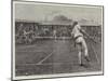 The Lawn Tennis Championship Match at Wimbledon-Arthur Hopkins-Mounted Giclee Print