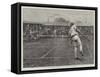 The Lawn Tennis Championship Match at Wimbledon-Arthur Hopkins-Framed Stretched Canvas