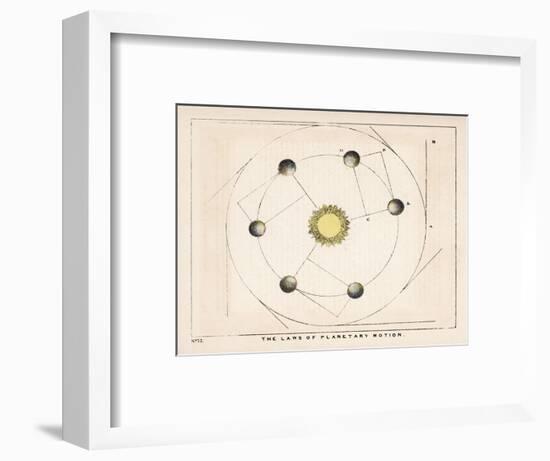 The Laws of Planetary Motion-Charles F. Bunt-Framed Art Print