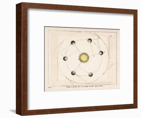 The Laws of Planetary Motion-Charles F. Bunt-Framed Art Print