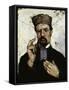 The Lawyer (Portrait of Uncle Dominique), c.1866-Paul Cézanne-Framed Stretched Canvas