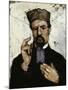 The Lawyer (Portrait of Uncle Dominique), c.1866-Paul Cézanne-Mounted Giclee Print