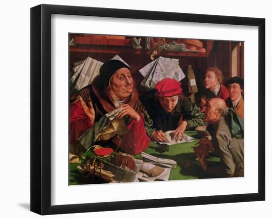 The Lawyer's Office, circa 1545-Marinus Van Roymerswaele-Framed Giclee Print