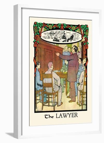 The Lawyer-H.o. Kennedy-Framed Art Print