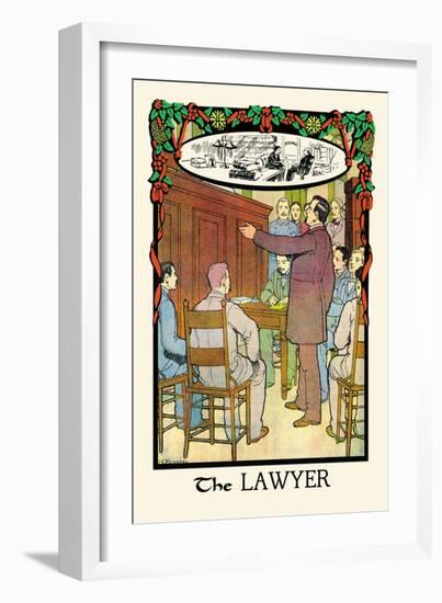 The Lawyer-H.o. Kennedy-Framed Art Print