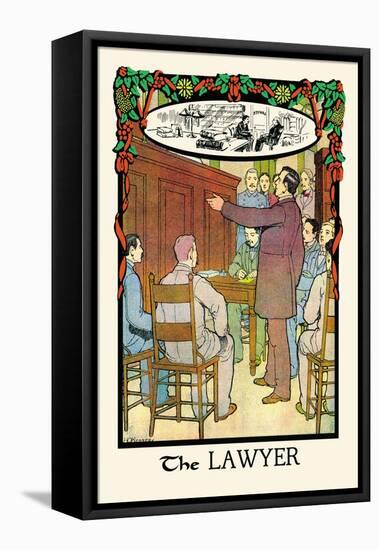 The Lawyer-H.o. Kennedy-Framed Stretched Canvas