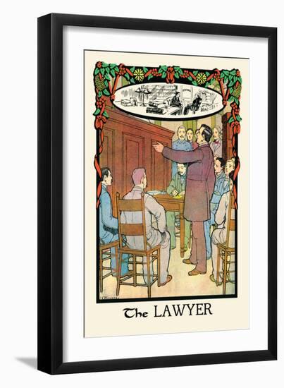 The Lawyer-H.o. Kennedy-Framed Art Print