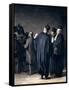 The Lawyers, 1870-75-Honore Daumier-Framed Stretched Canvas