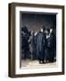 The Lawyers, 1870-75-Honore Daumier-Framed Giclee Print