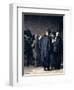 The Lawyers, 1870-75-Honore Daumier-Framed Giclee Print