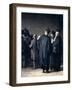 The Lawyers, 1870-75-Honore Daumier-Framed Giclee Print