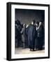 The Lawyers, 1870-75-Honore Daumier-Framed Giclee Print